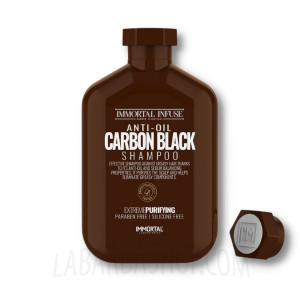 Shampoo Capelli Grassi Carbon Black 500ml Immortal