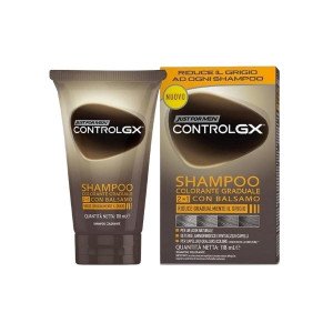 Shampoo e Balsamo 2 in 1 Scurente Graduale Just For Men GX 118ml