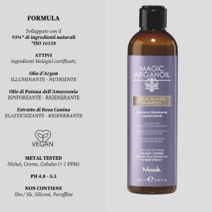 Shampoo Ritual Blonde Magic Argan Oil 250ml Nook