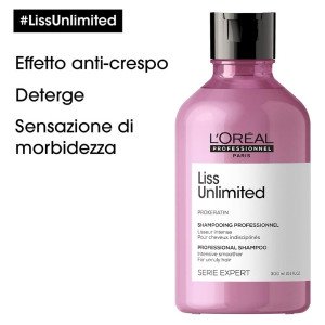 Shampoo Liss Unlimited 300ml L'Oreal Professionnel